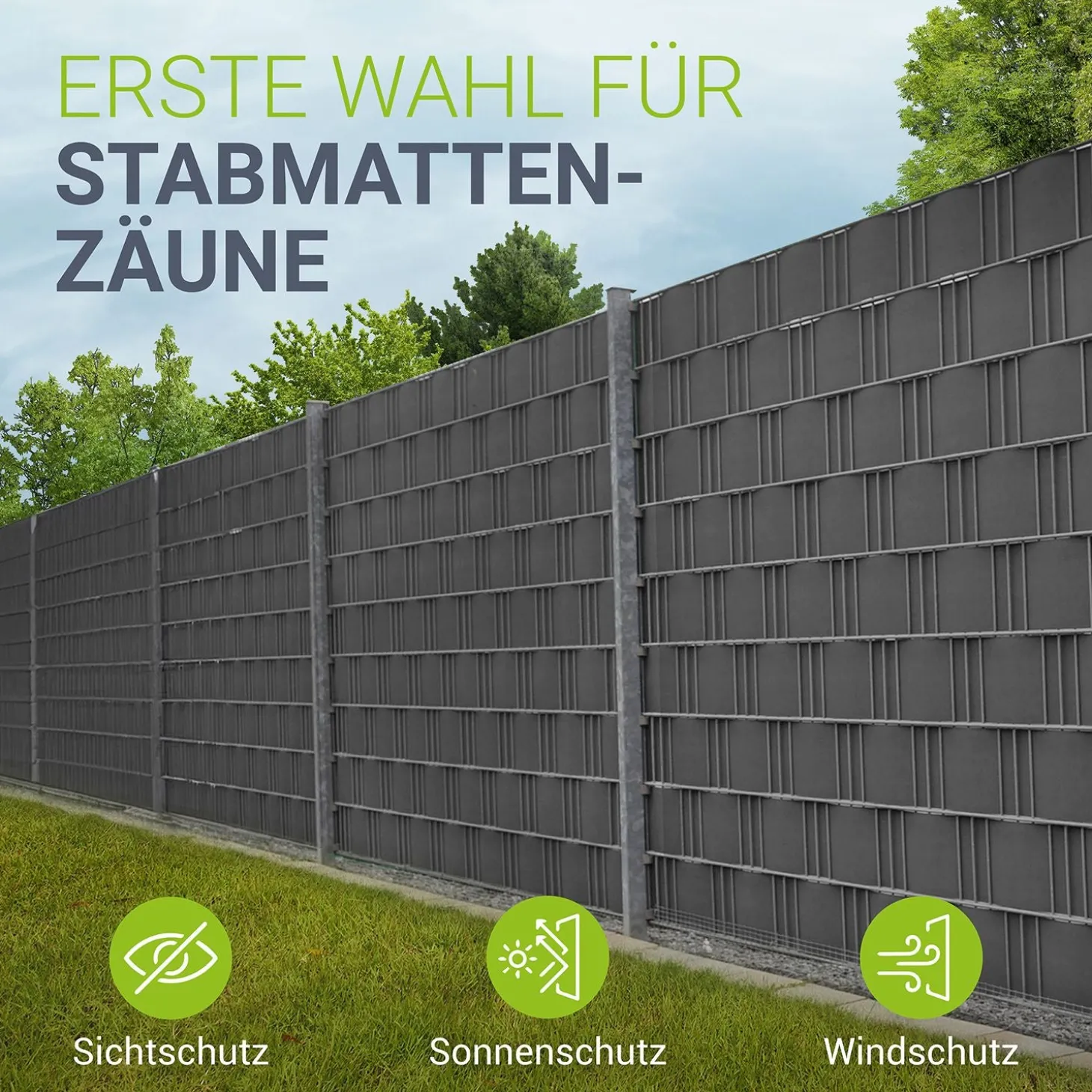 Sichtschutzstreifen PVC