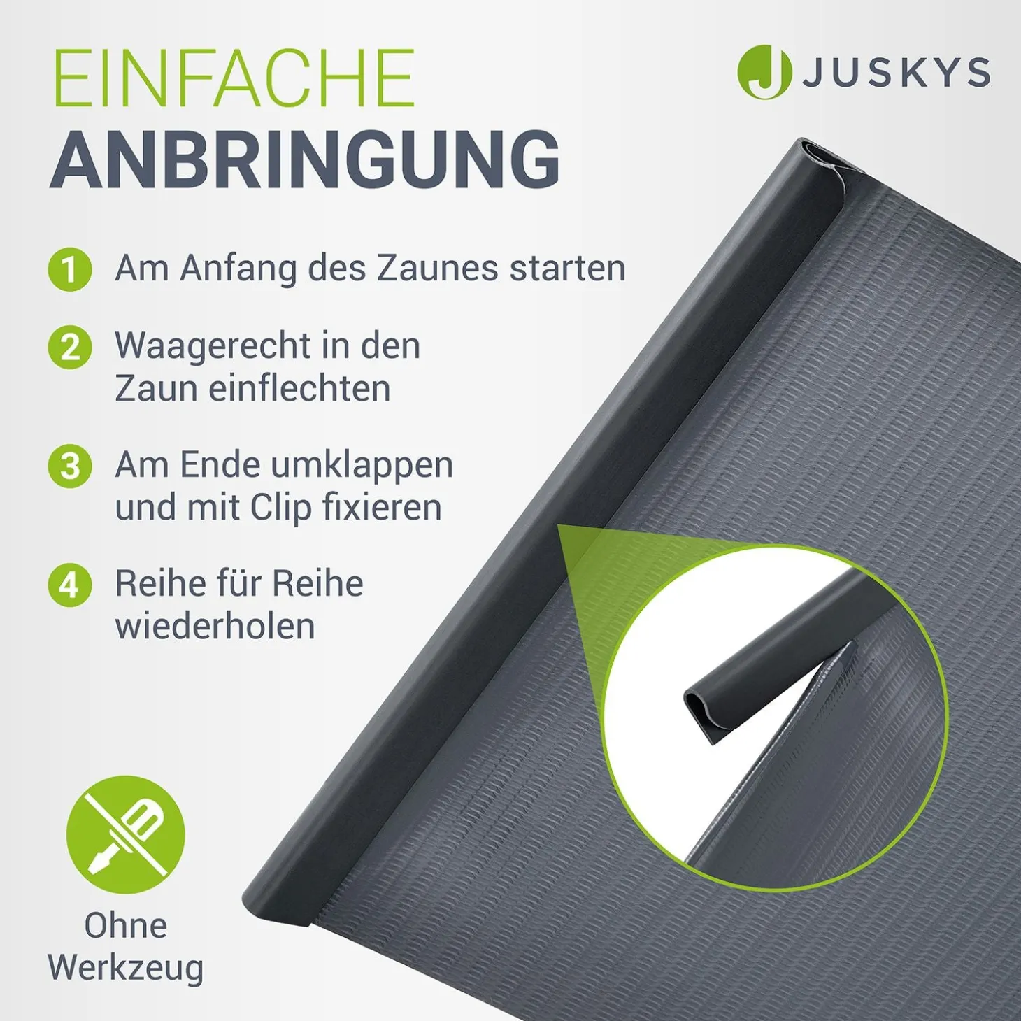 Sichtschutzstreifen PVC