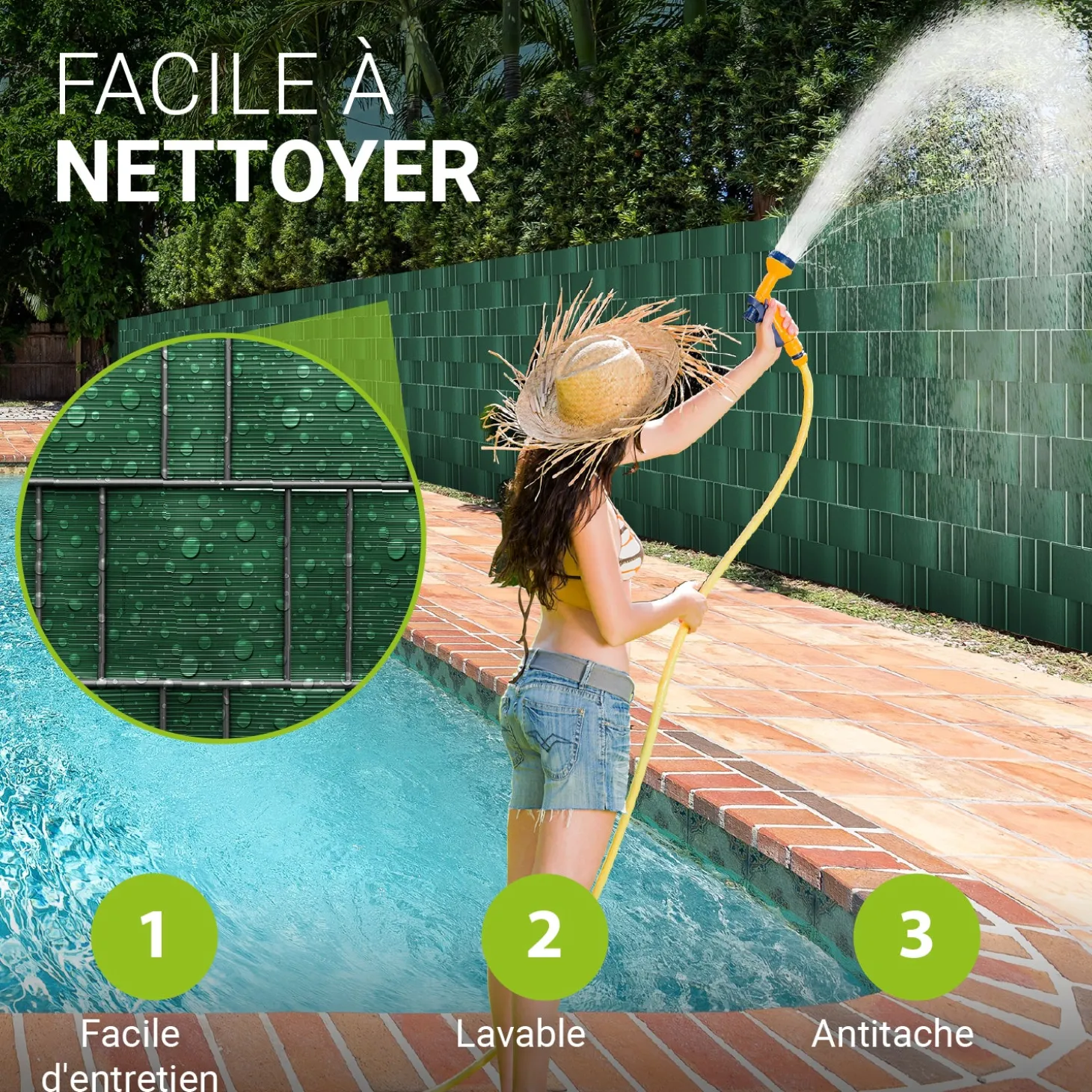Sichtschutzstreifen PVC