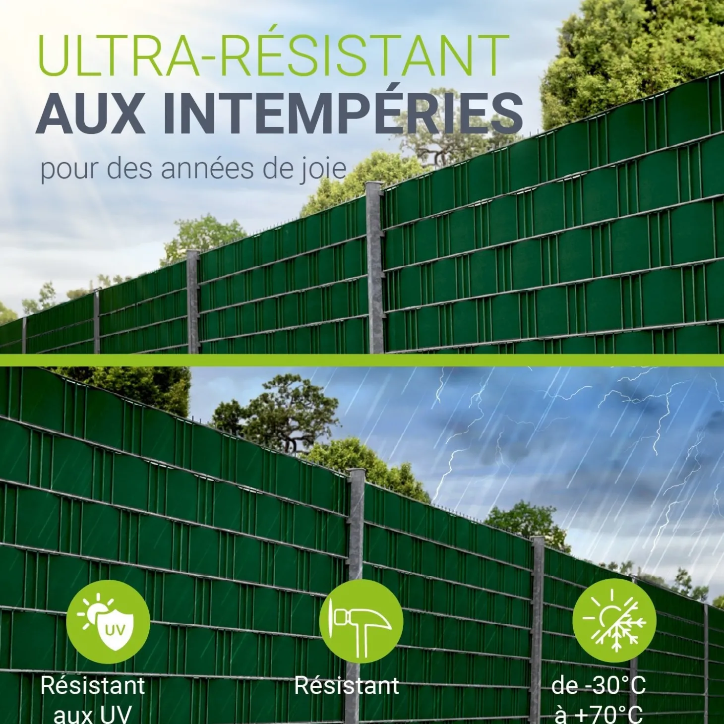 Sichtschutzstreifen PVC