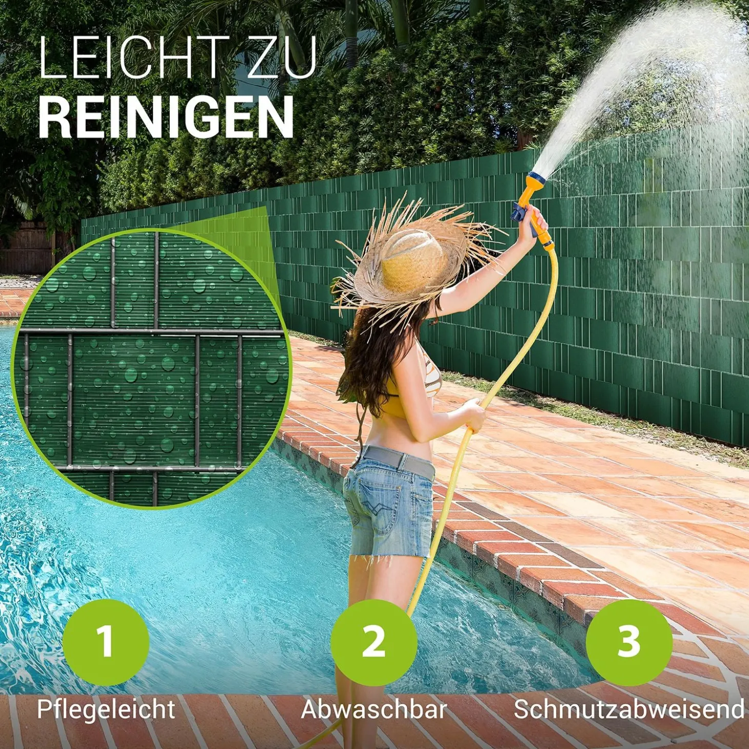 Sichtschutzstreifen PVC
