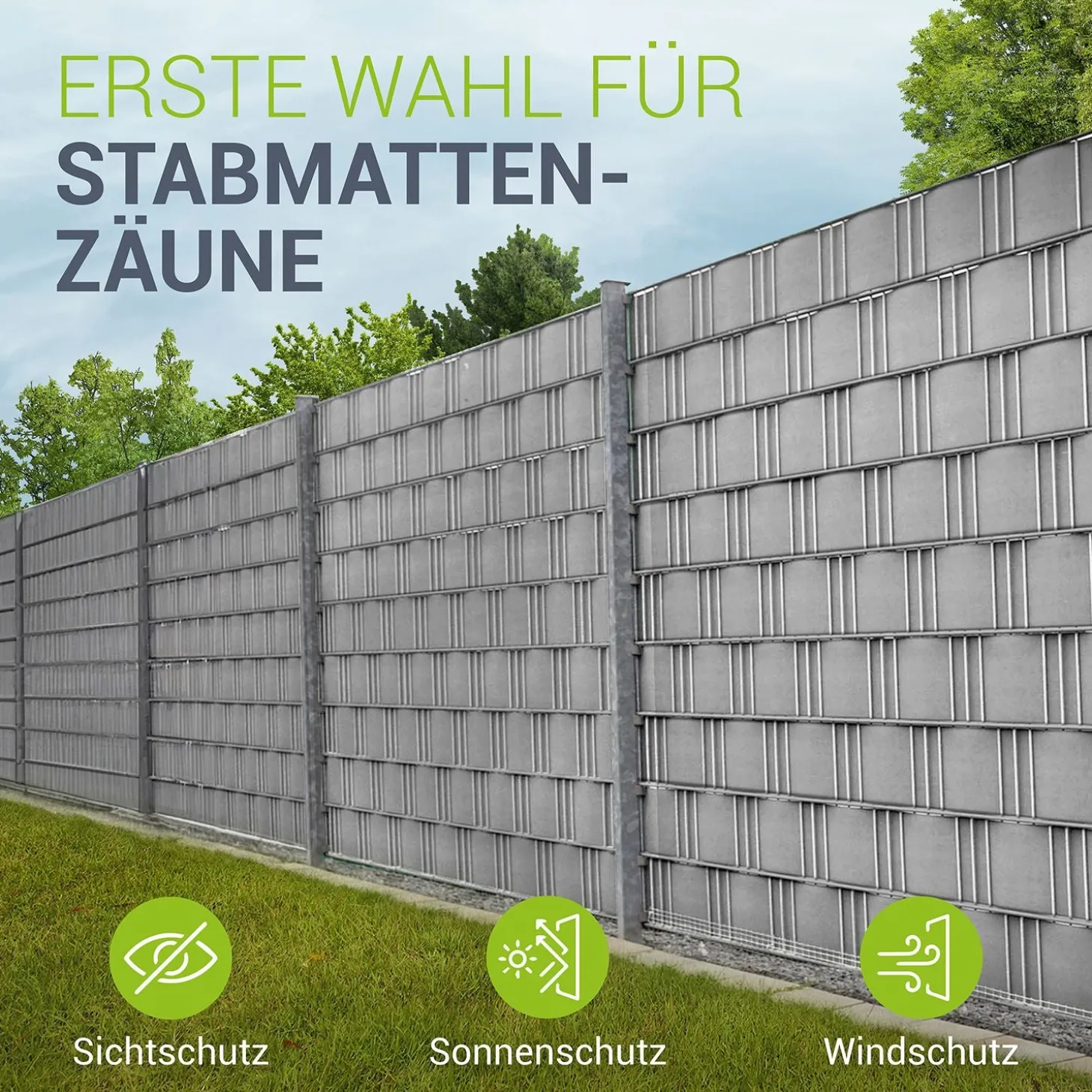 Sichtschutzstreifen PVC