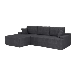 Sofa Coredo mit Cord Bezug & Dekokissen