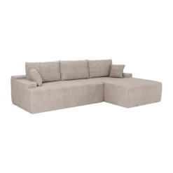 Sofa Coredo mit Cord Bezug & Dekokissen