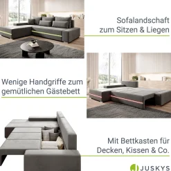 Sofa Davos mit LED