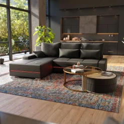Sofa Davos mit LED