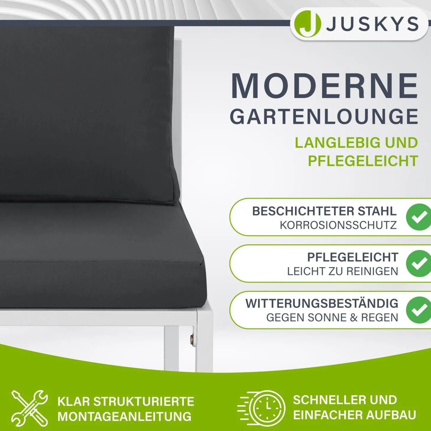 Sofa Gartenmöbel Set Bari