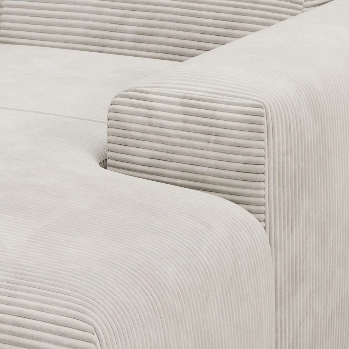Sofa in L-Form Vals
