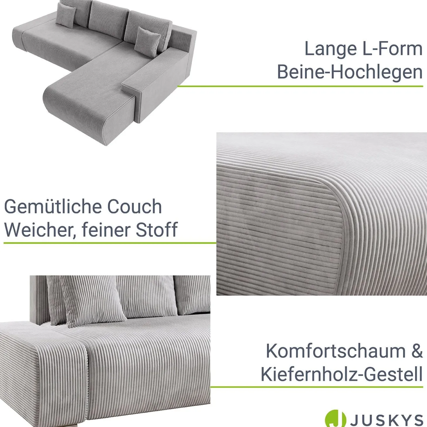Sofa Iseo mit Schlaffunktion