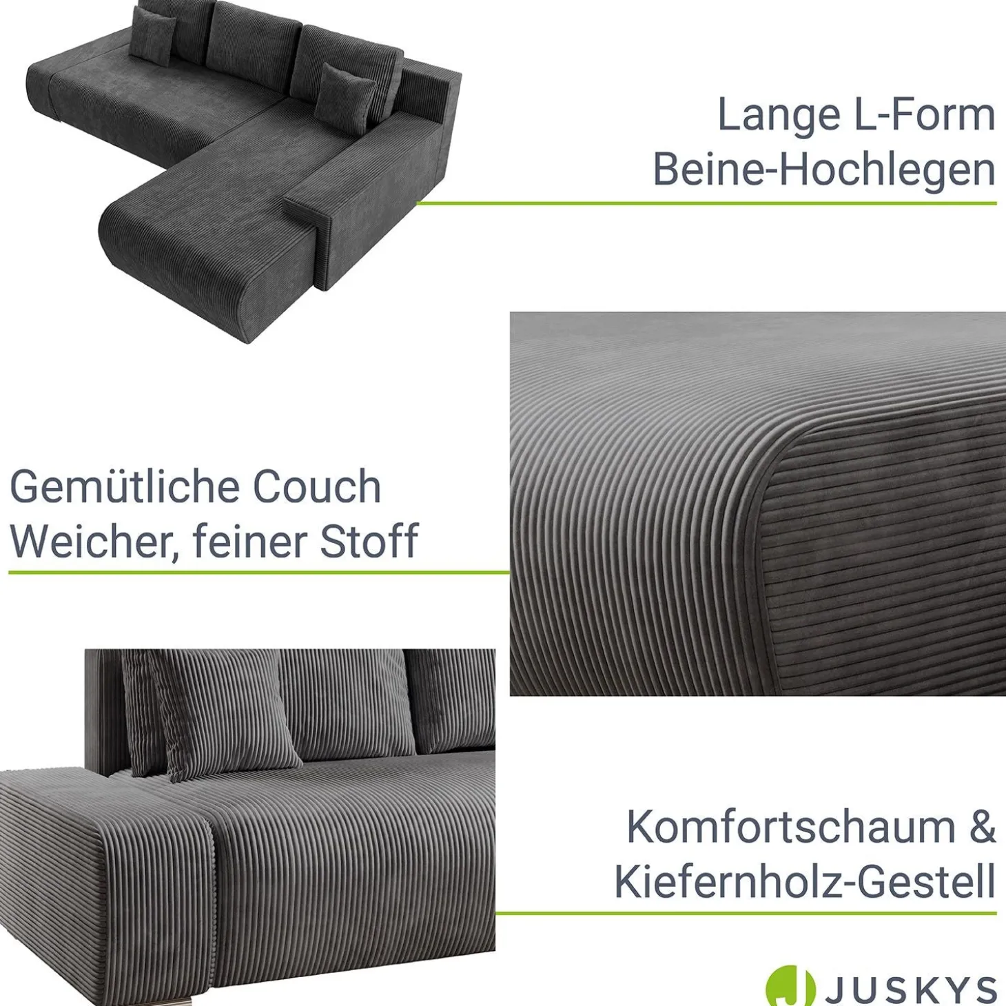 Sofa Iseo mit Schlaffunktion