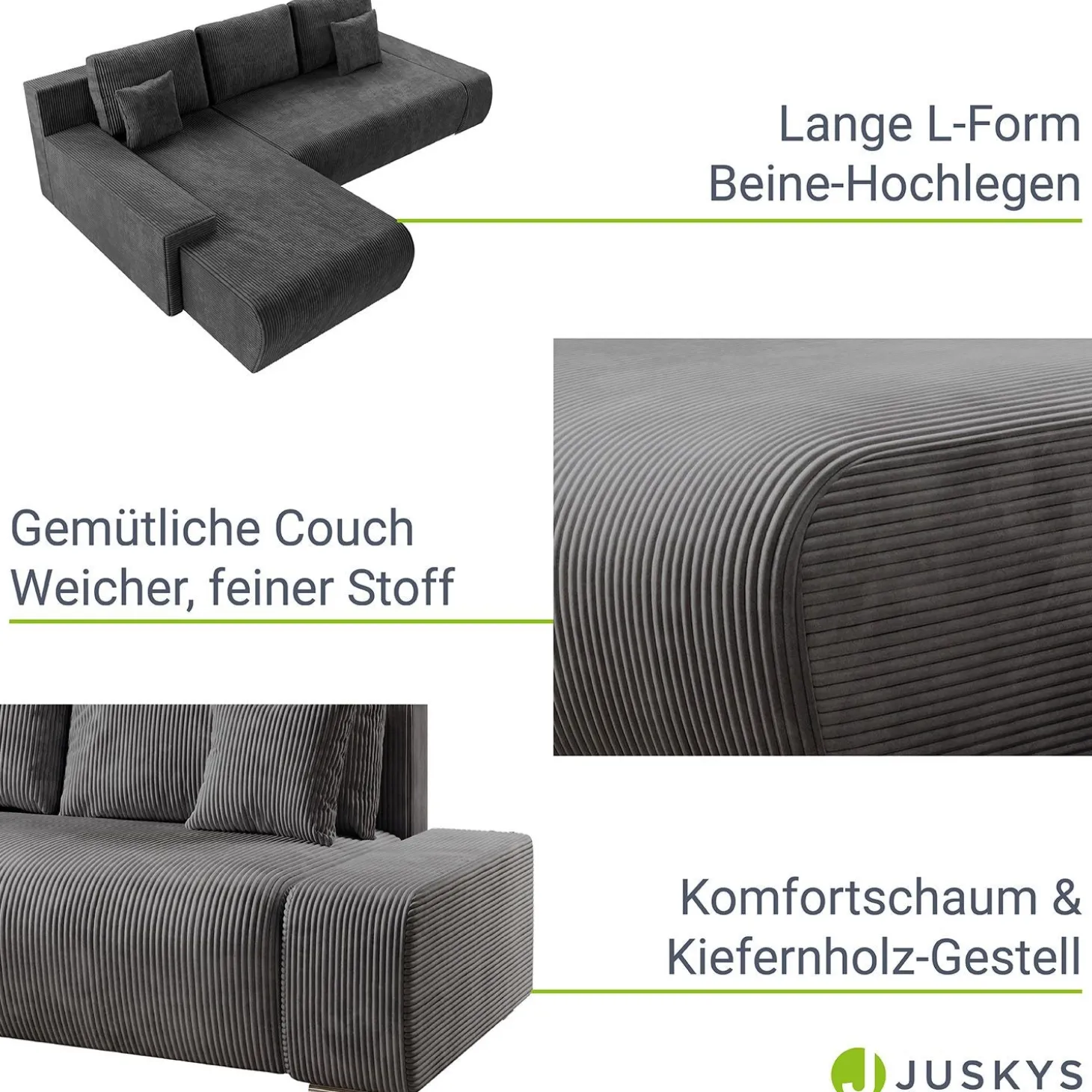 Sofa Iseo mit Schlaffunktion