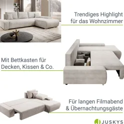 Sofa Iseo mit Schlaffunktion