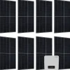Solaranlage Set mit 8 Longi 400 W Solarpaneele & Wechselrichter