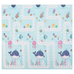 Spielmatte 180 x 200 cm mit diversen Tiermotiven