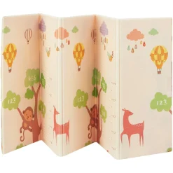 Spielmatte 180 x 200 cm mit diversen Tiermotiven