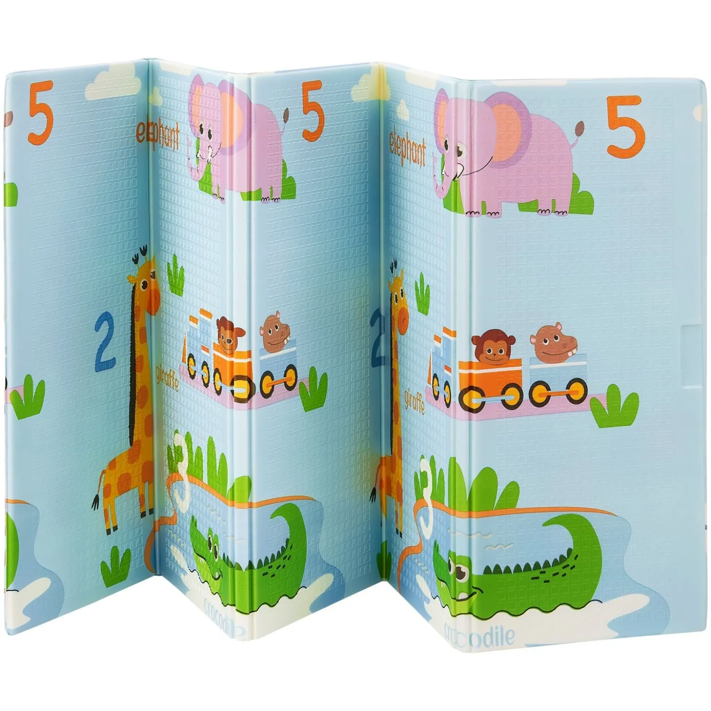 Spielmatte 180 x 200 cm mit diversen Tiermotiven