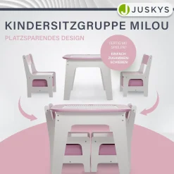 Spieltisch mit zwei Stühlen Milou