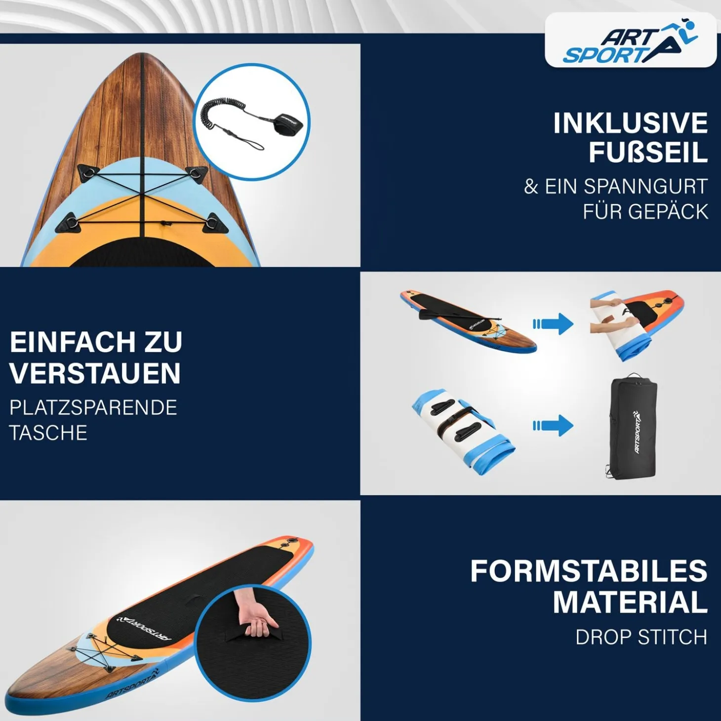 Stand Up Paddling Board - Komplett Set