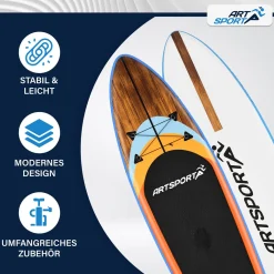 Stand Up Paddling Board - Komplett Set