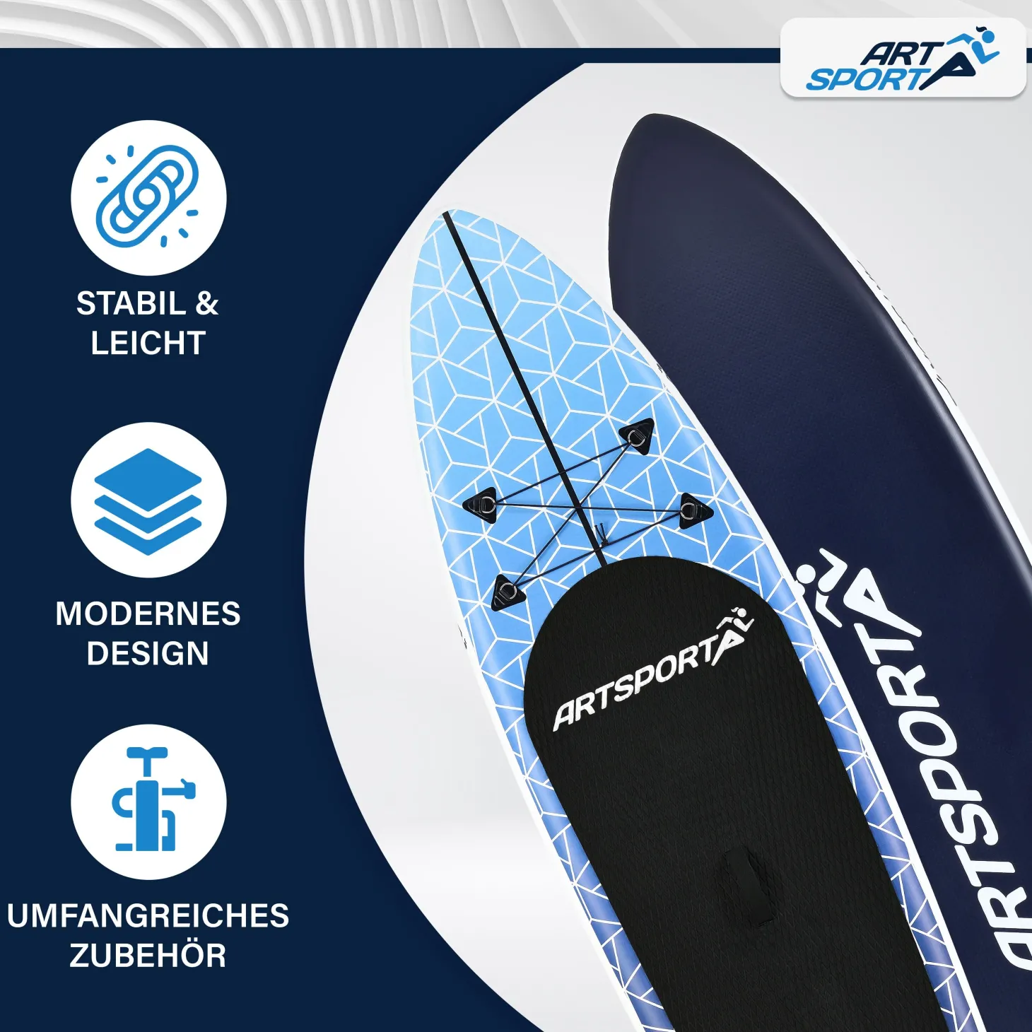 Stand Up Paddling Board - Komplett Set