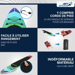 Stand Up Paddling Board - Komplett Set