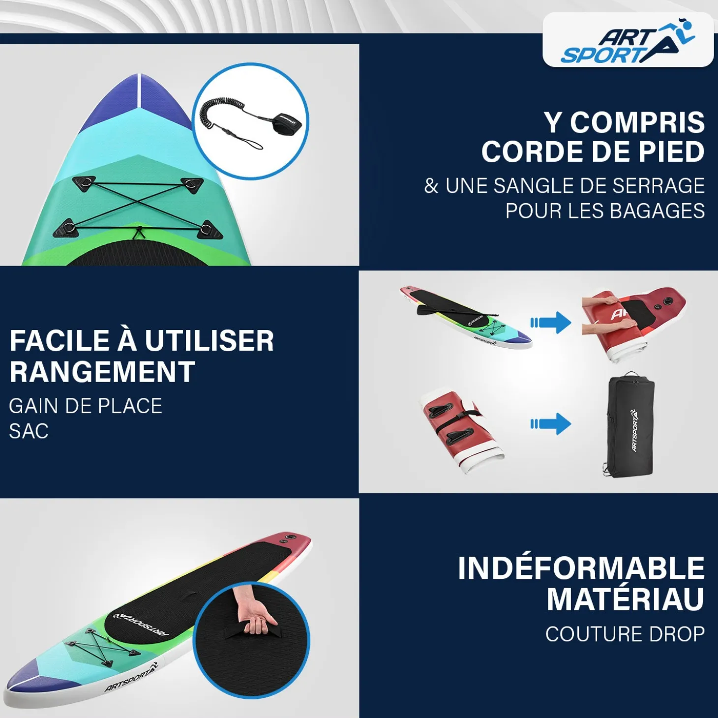 Stand Up Paddling Board - Komplett Set
