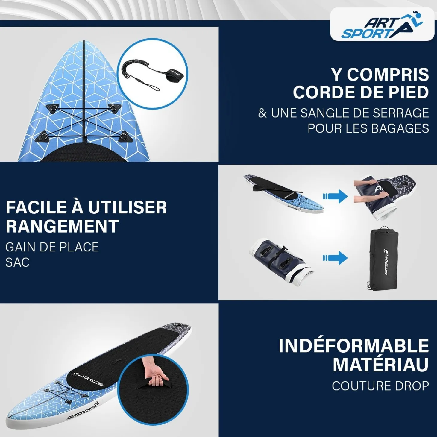 Stand Up Paddling Board - Komplett Set