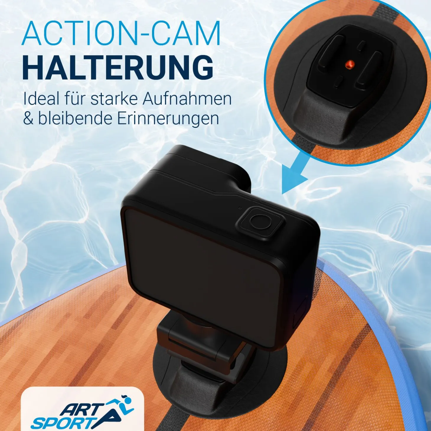 Stand Up Paddling Board mit Kajaksitz