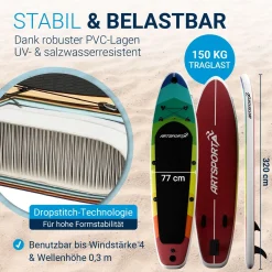 Stand Up Paddling Board mit Kajaksitz