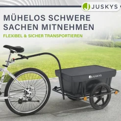 Transportanhänger / Fahrradanhänger 90 Liter
