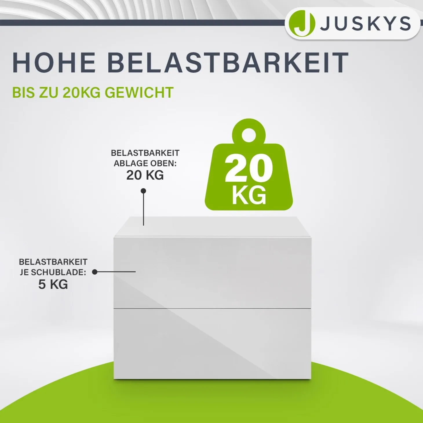 Wandschrank Nachttisch hängend