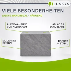 Wandschrank Nachttisch hängend