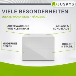 Wandschrank Nachttisch hängend
