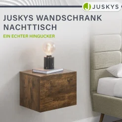 Wandschrank Nachttisch hängend
