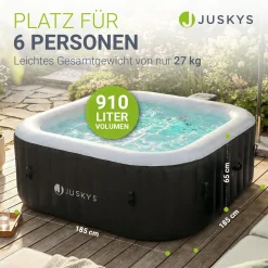Whirlpool aufblasbar für 4-6 Personen