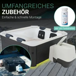 Whirlpool Oslo mit LED-Beleuchtung