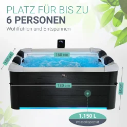 Whirlpool Oslo mit LED-Beleuchtung