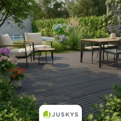 WPC Terrassendielen in Anthrazit